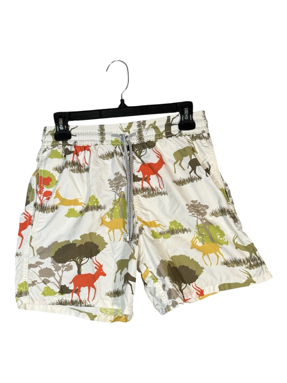 Vilebrequin Moorea Safari Print Swim Trunks Mens M